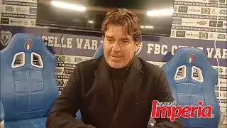 Imperia Calcio, 2-2 esterno contro il Celle Varazze: intervista a Riolfo
