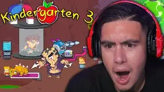 NUGGET DOESNT LIKE EVIL PRINCIPALS WITH SECRET UNDERGROUND LABS | Kindergarten 3 [8]