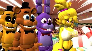 Freddy And Friends Open Their Christmas Gifts! (GMOD FNAF CHRISTMAS SPECIAL)