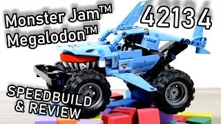 LEGO 42134 Speedbuild Review | LEGO Megalodon | Review 42134 LEGO Technic 2022 | 42134 Speedbuild