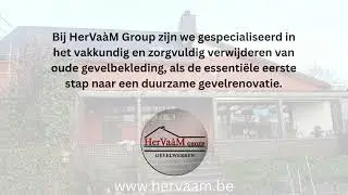 Gevelverf verwijderen