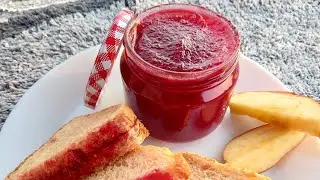 No Preservatives, no sugar, no colour!Apple Jam Recipe||Perfect Breakfast Spread!#jam #recipe #sweet