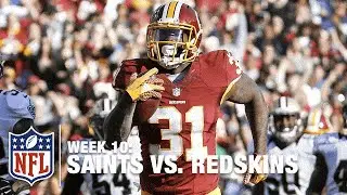 Matt Jones Takes a Screen Pass 78 Yards for a TD! | Saints vs. Redskins | NFL