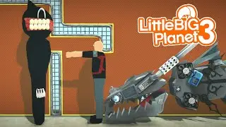 Cartoon Cat vs. Bob vs. Transformer [LittleBigPlanet 3] PS5 Gameplay