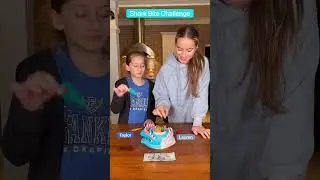 Shark bite challenge!! #familygamenight