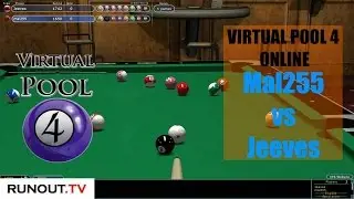 Virtual Pool 4 Online - Mal255 vs Jeeves - 8-Ball World Race to 5