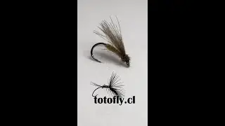 👉 La Mosca Seca de CDC: Atado F&aacute;cil y en 36 segundos 🎣🐟