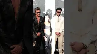 Austin Butler, Zoe Kravitz and Bad Bunny at the 