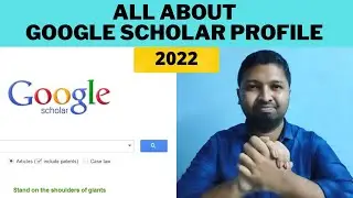 Christo Ananth - Google Scholar Explained in English - Benefits of Google Scholar Profile