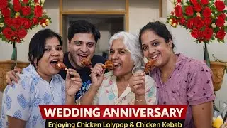🎉 Our Wedding Anniversary Celebration | Family Time, Love & Yummy Food ❤️🍗