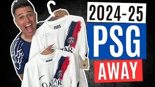 2024-25 PSG AWAY SHIRT REVIEW 🔥 | MATCH (DRI-FIT ADV) ⚽️ VS STADIUM (DRI-FIT) 👕 | JERSEY COMPARISON