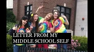 Reading My Cringey Middle School Letter to Myself