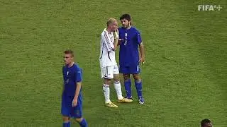Zidan kalla qo'ydi. Zidane vs Materazzi. Зидан и Матераззи.