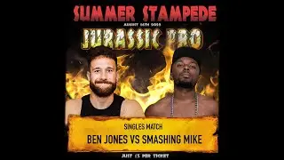 Smashin Mike Vs Ben Jones | Jurassic Pro Wrestling