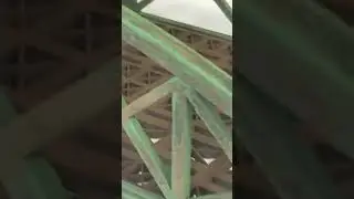 Chipping effect and color on the bowstring bridge