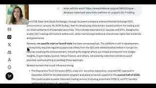 Could NYSE 24/7 Tokenized Security Platform mean Increased Revenue for #dvlt