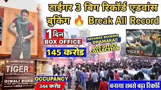 Tiger 3 RECORD Advance Booking Update | Tiger 3 Day 1 Advance Booking Report 1 | Tiger 3 box office