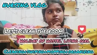*Life of a 🤯 HOSTEL-LIVING girl* NURSE TO BE|cleaning + organizing + time utilizing |too much work |