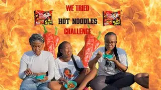 SWEAT & TEARS: We Took the Hot Noodles Challenge!🔥🌶️🌶️