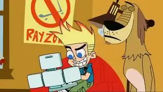 Hugh Test Grounds Johnny Test for Playing Tiny'mon.