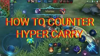 CARA MOSKOV MELAWAN HYPER CARRY || HOW TO COUNTER HYPER CARRY BY MOSKOV || SOLO RANK