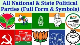 All National & State Political Parties | Full Form & Symbols in INDIA...