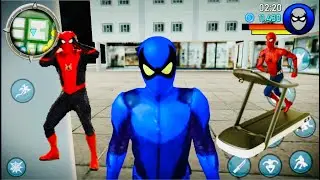 S&uuml;per Kahraman &Ouml;r&uuml;mcek Adam Oyunu #934 Spider Ninja Superhero Simulator -Android Gameplay