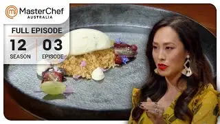 Lemon Honey Thyme Ice Cream 🍨 | MasterChef Australia Back to Win