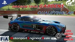 Gran Turismo 7 | Dragon Trail Gardens Track Guide (engine sound JUN '24) | Mercedes AMG GT Gr.3