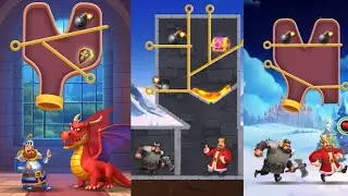 Royal Pin - King Adventure Puzzle Gameplay Walkthrough (Android iOS) 