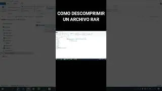 C&oacute;mo Descomprimir un Archivo RAR (F&aacute;cil y R&aacute;pido)