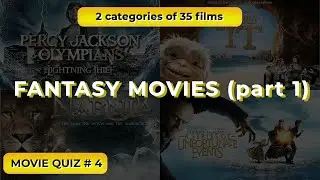 Movie Quiz #4 | Guess the fantasy movies by scene and frame in 10 seconds! 🎞️ Quiz of 35 new movies