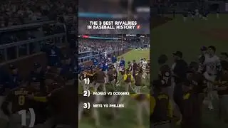 Best rivalries ranked! 🚨 #baseball #mlb