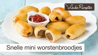 Mini worstenbroodjes