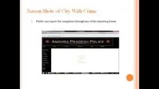 Crime Management System Project in Java PPT