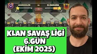 KLAN SAVAŞ LİGİ 6.GÜN (2 KLANIMIZ RAKİP) CLASH OF CLANS