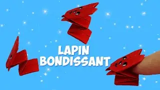 Lapin-Sauteur 🐇 Comment faire un lapin en papier