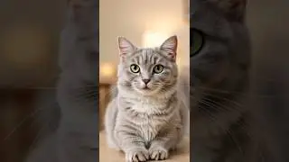 Fat cat 🐈 and empty plate # cat funny emotional story || aishort // Aistroy 🥰👍