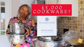 Unboxing and Cleaning &pound;5,000 Cookware | Is Saladmaster Worth it? | Calycious_Loves