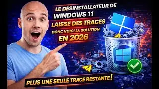 DESINSTALLER des programmes sur windows 11 SANS laisser de TRACES en 2026