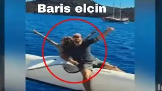 Baris Arduc and Elcin Sangu at their private boat in a sea and spotted together | TR Official