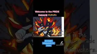 WELCOME TO THE PRIDE PARADE🏳️&zwj;🌈 | Sonic FanComic Dub | #shorts #sonicthehedgehog #shadowthehedgehog