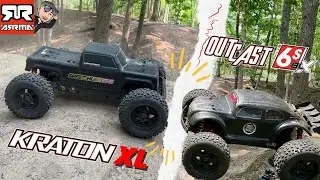A l'arrache, &agrave; 1 main ! Kraton XL & Outcast 6S