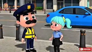 A song about the traffic police for children   -  #bobokids 