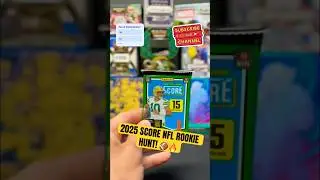 2025 Panini Score NFL Pack Rip! 🔥 Rookie Hunt!