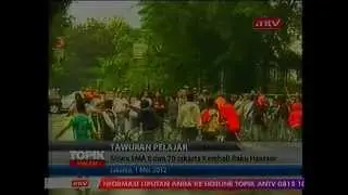 tawuran sma 6 vs sma 70 jakarta