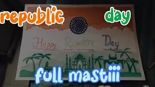 full masti 😱😝 republic day kite flying 🪁🪁