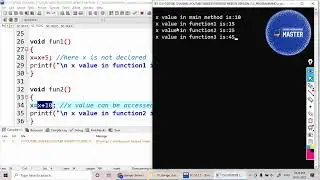 Example on extern variable