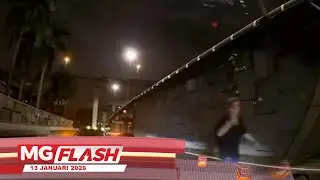Pemandu Kereta Mewah Lagak Samseng Di Subang Jaya Serah Diri #MGFlash