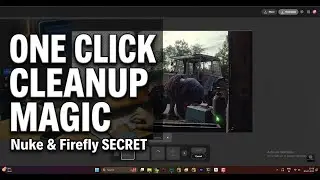 Free AI Clean Plate Generator Adobe Firefly EXR Workflow Tutorial